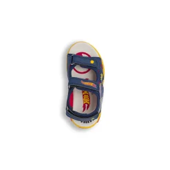 Sandali da Bambino blu e arancioni con luci Hot Wheels Primigi