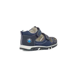 Sandali da bambino blu navy con logo Lumberjack Billy