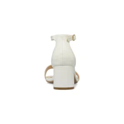 Sandali da Donna Bianchi con tacco a colonna 6 cm Lora Ferres