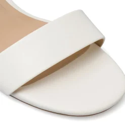 Sandali da Donna Bianchi con tacco a colonna 6 cm Lora Ferres