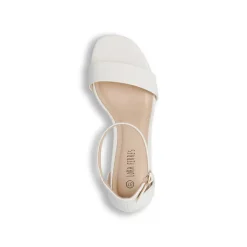 Sandali da Donna Bianchi con tacco a colonna 6 cm Lora Ferres