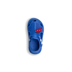Sandali da Mare blu da Bambino in gomma con patch dinosauro Jog