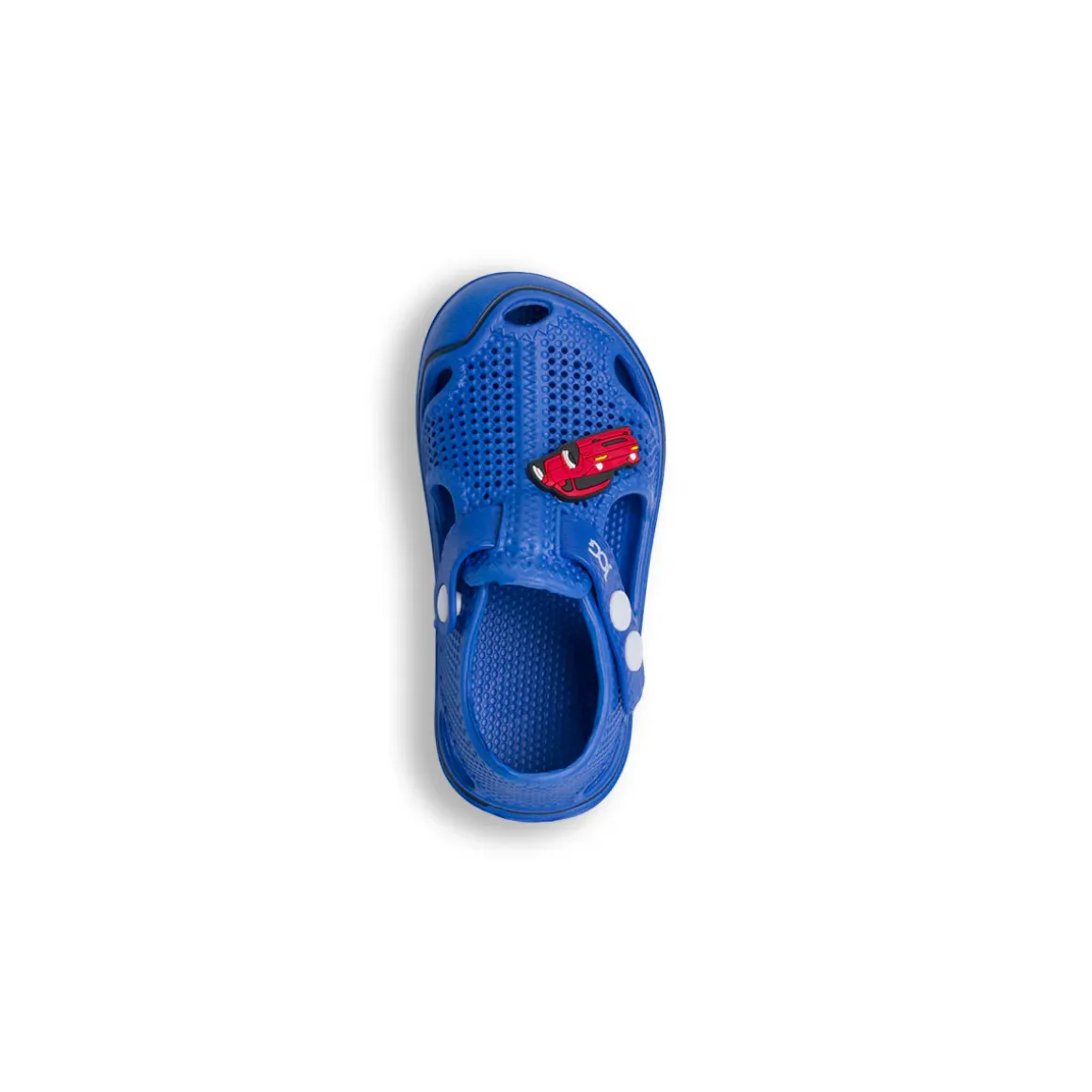 Sandali da Mare blu da Bambino in gomma con patch dinosauro Jog