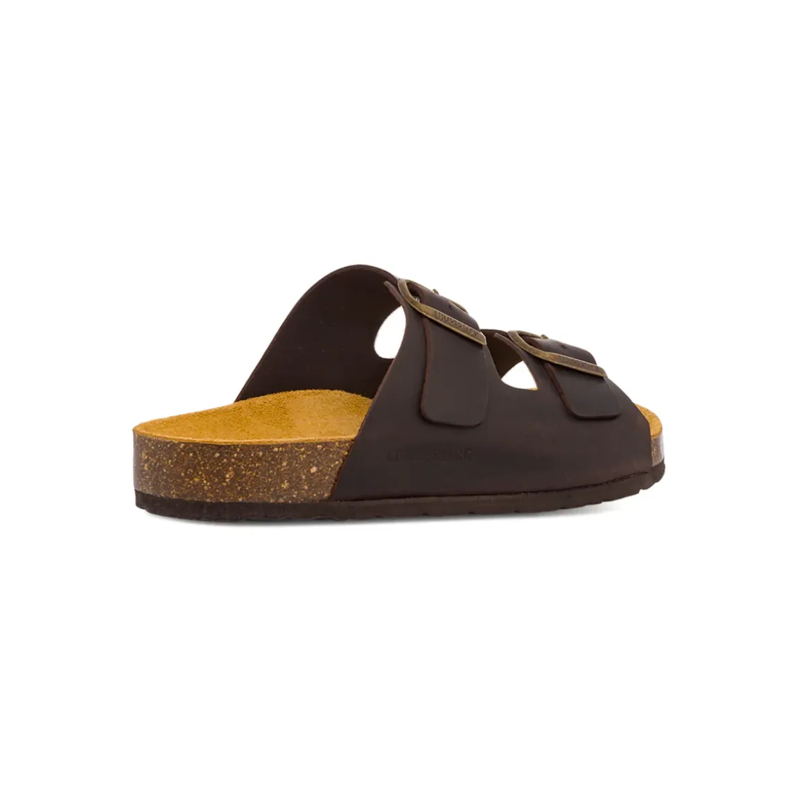 Sandali da uomo in pelle marroni Lumberjack Flint