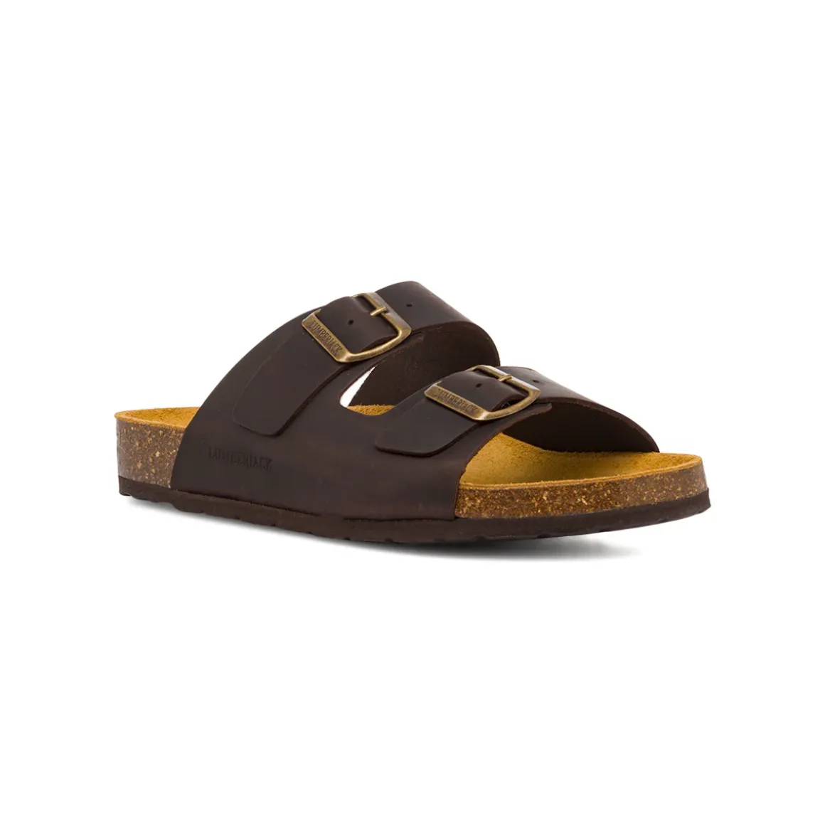 Sandali da uomo in pelle marroni Lumberjack Flint