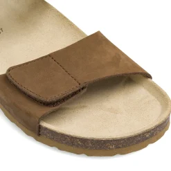 Sandali flat Marroni da Donna effetto scamosciato Lumberjack