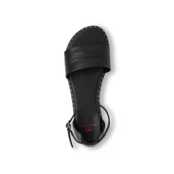 Sandali flat Neri da Donna con cinturino alla caviglia Swish Jeans