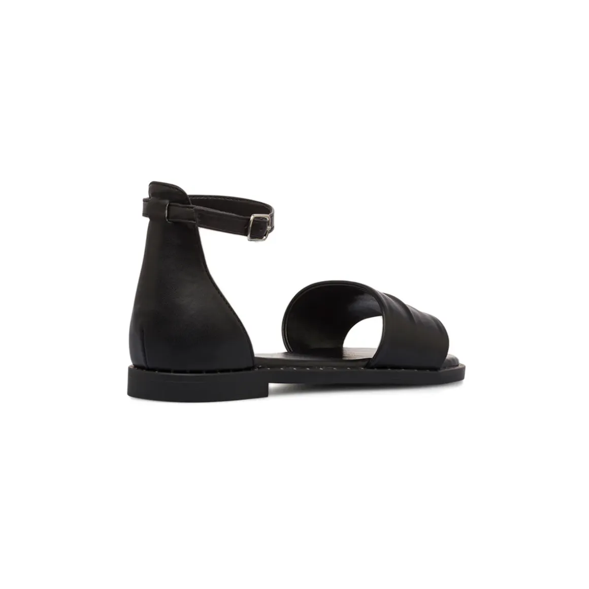 Sandali flat Neri da Donna con cinturino alla caviglia Swish Jeans