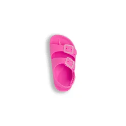 Sandali fucsia da Bambina in gomma con fibbie Chicco