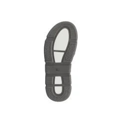 Sandali grigi da Bambino con inserti blu e doppio strappo Superga