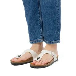 Sandali Infradito Bianchi da Donna Italia Trend Zeudi