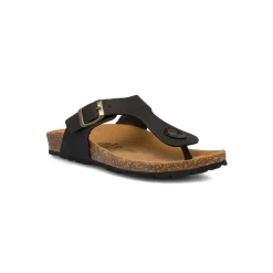Sandali infradito da donna neri Italia Trend Zeudi