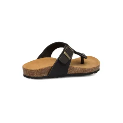 Sandali infradito da donna neri Italia Trend Zeudi