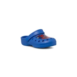 Sandali mare blu da Bambino con cinturino e patch frontale Spiderman