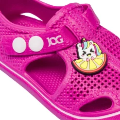Sandali Mare fucsia da Bambina con decoro unicorno Jog