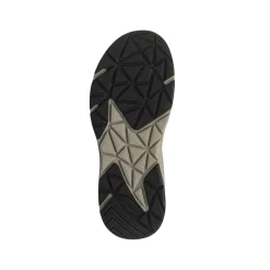 Sandali marroni da Uomo con strappo e soletta in pelle Lumberjack