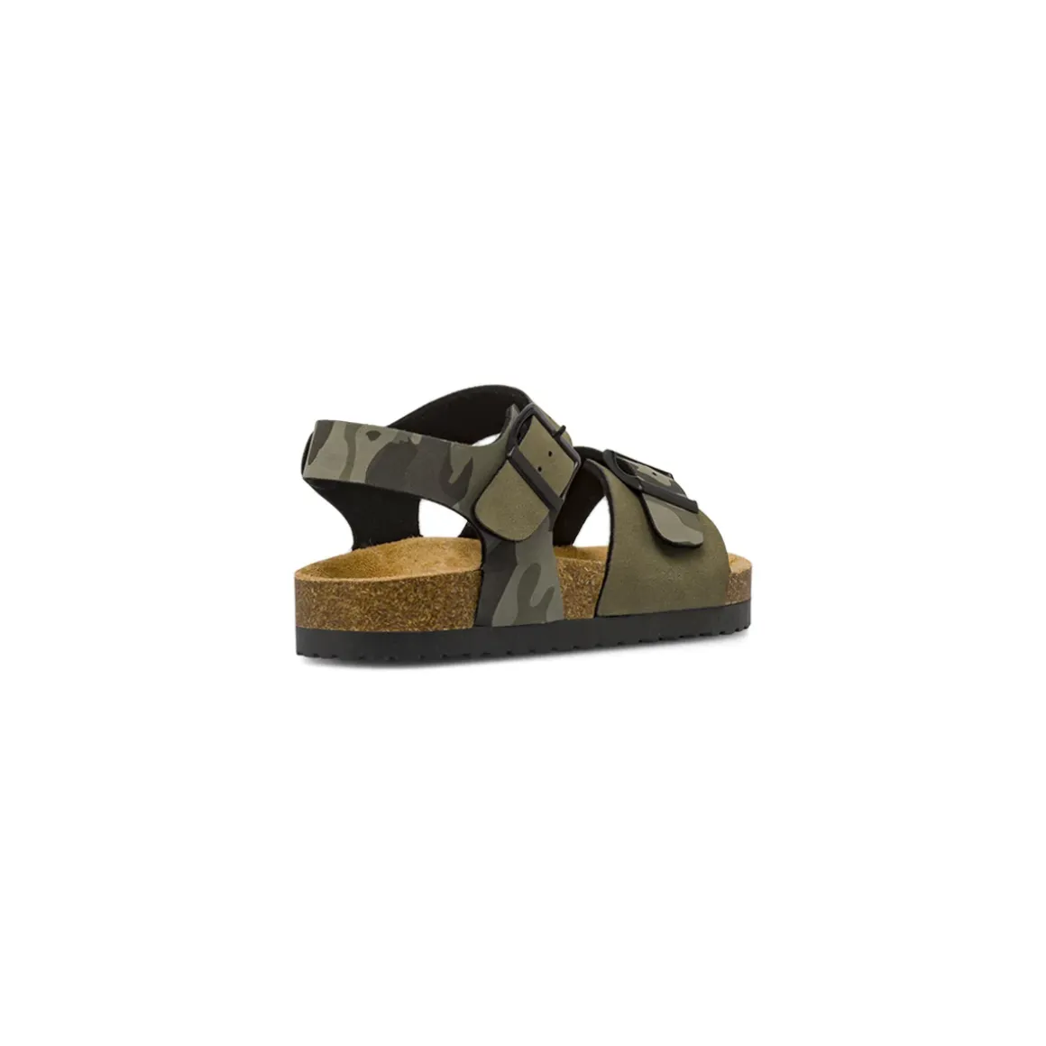 Sandali mimetici verdi da Bambino con doppia fibbie Space Boy