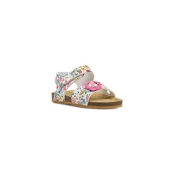 Sandali multicolore da Bambina con fiori e fibbia rosa Primigi