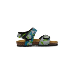 Sandali multicolore da Bambino con stampa camouflage Weep & Smile