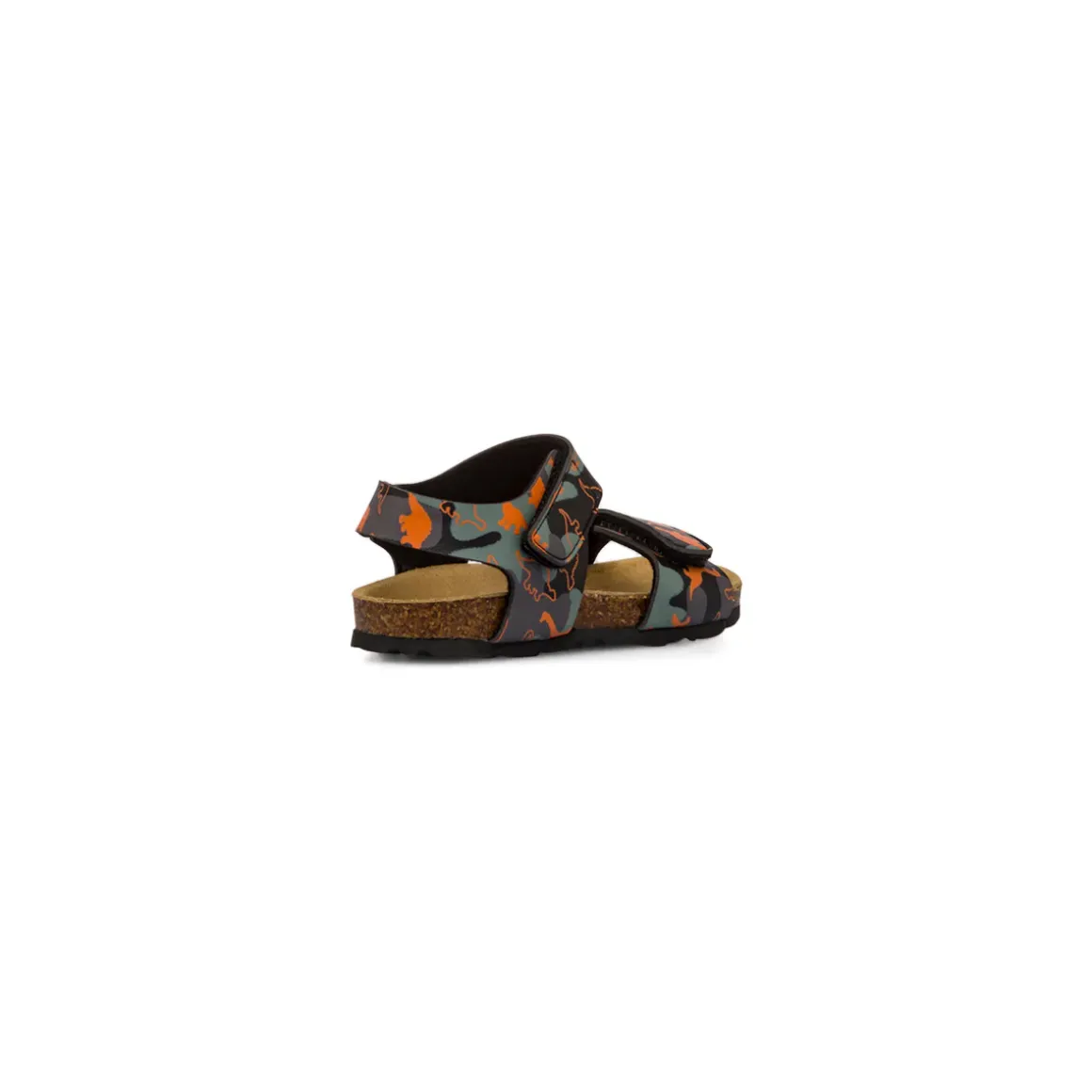 Sandali Neri da Bambino con stampa camouflage Weep & Smile