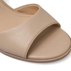 Sandali Nude Donna con tacco a colonna 7 cm e cinturino Lora Ferres