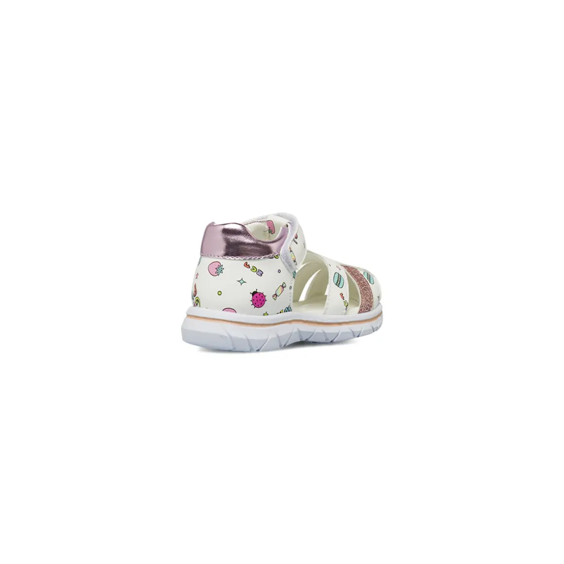 Sandali primi passi Bambina bianchi con punta chiusa Le scarpe di Alice