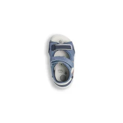 Sandali Primi Passi Bambino Blu in mesh e doppio cinturino Chicco
