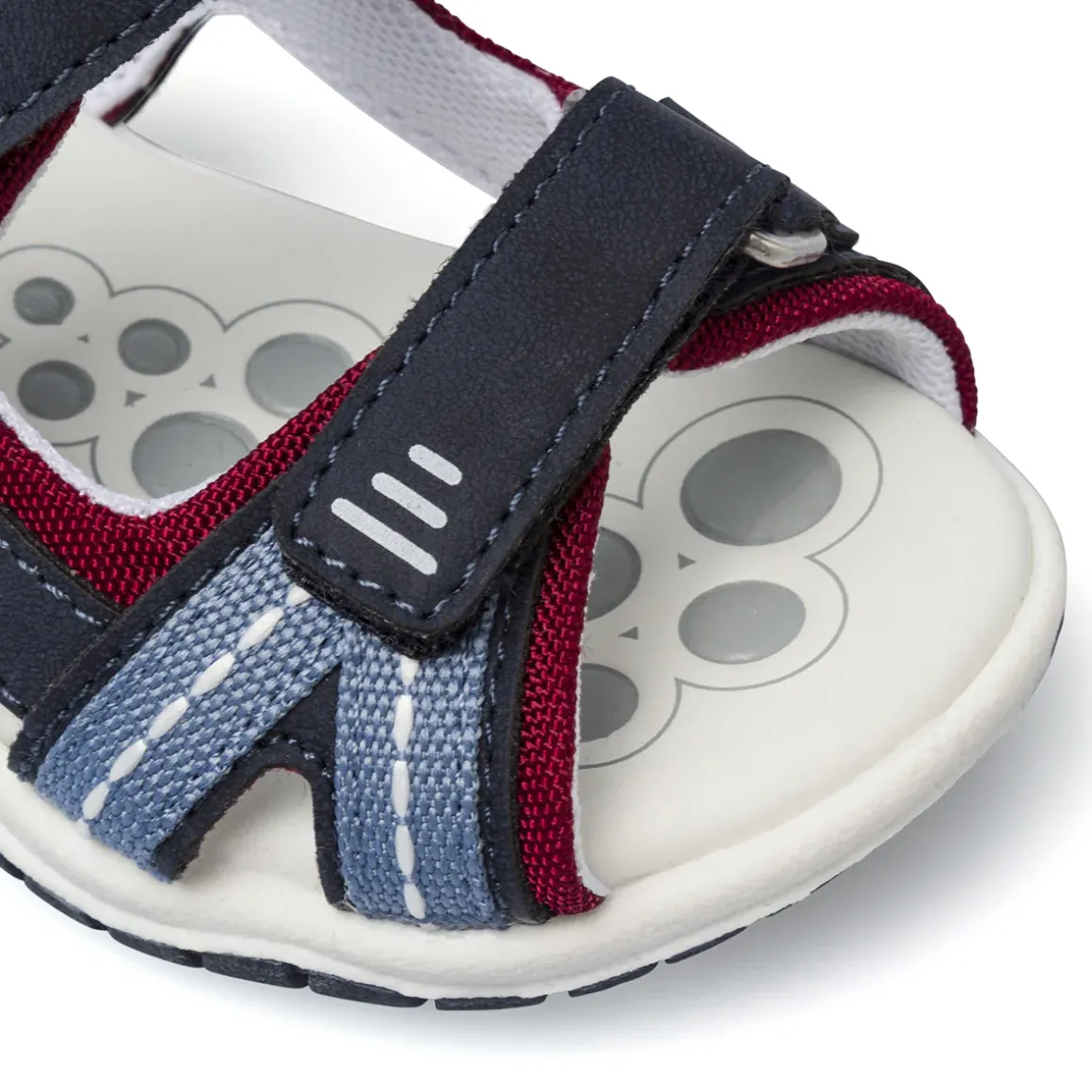 Sandali primi passi Bambino Blu con doppio strappo Chicco