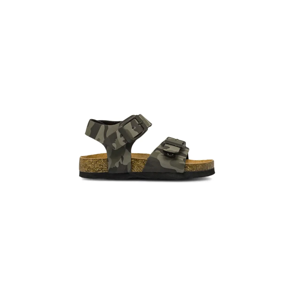 Sandali primi passi Bambino fantasia camouflage khaki Birilli&Monelli