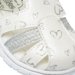 Sandali Primi Passi Bianchi chiusi da Bambina Le scarpe di Alice