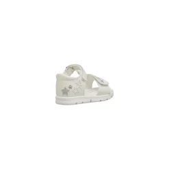 Sandali primi passi bianchi da Bambina con stelle glitter Lumberjack