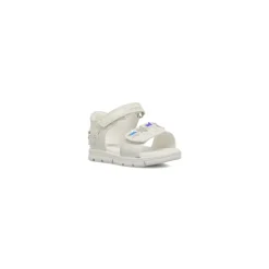 Sandali primi passi bianchi da Bambina con stelle glitter Lumberjack
