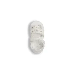 Sandali Primi passi bianchi da Bambina con soletta in pelle Lumberjack