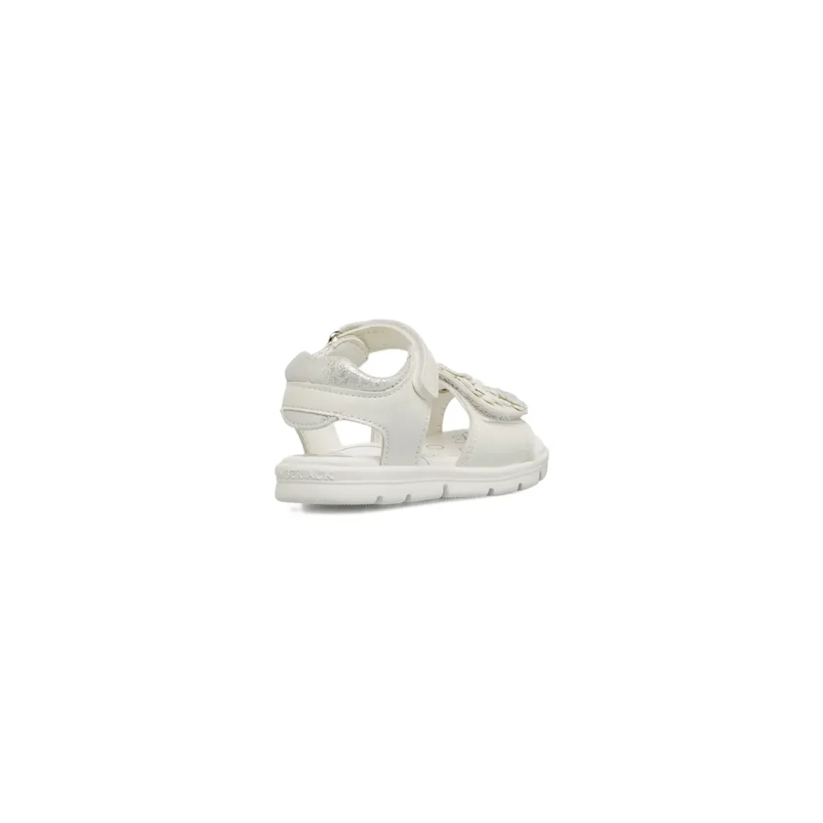 Sandali Primi passi bianchi da Bambina con soletta in pelle Lumberjack