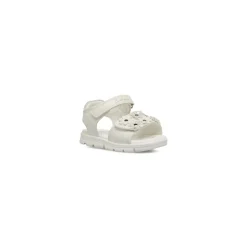 Sandali Primi passi bianchi da Bambina con soletta in pelle Lumberjack