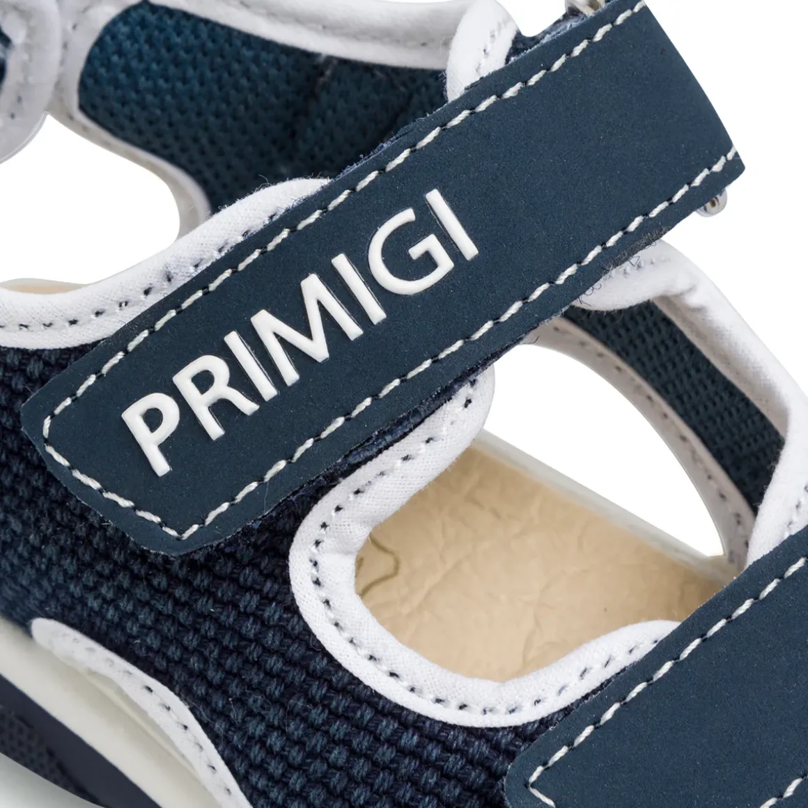 Sandali primi passi blu da bambino Primigi Mini Sand