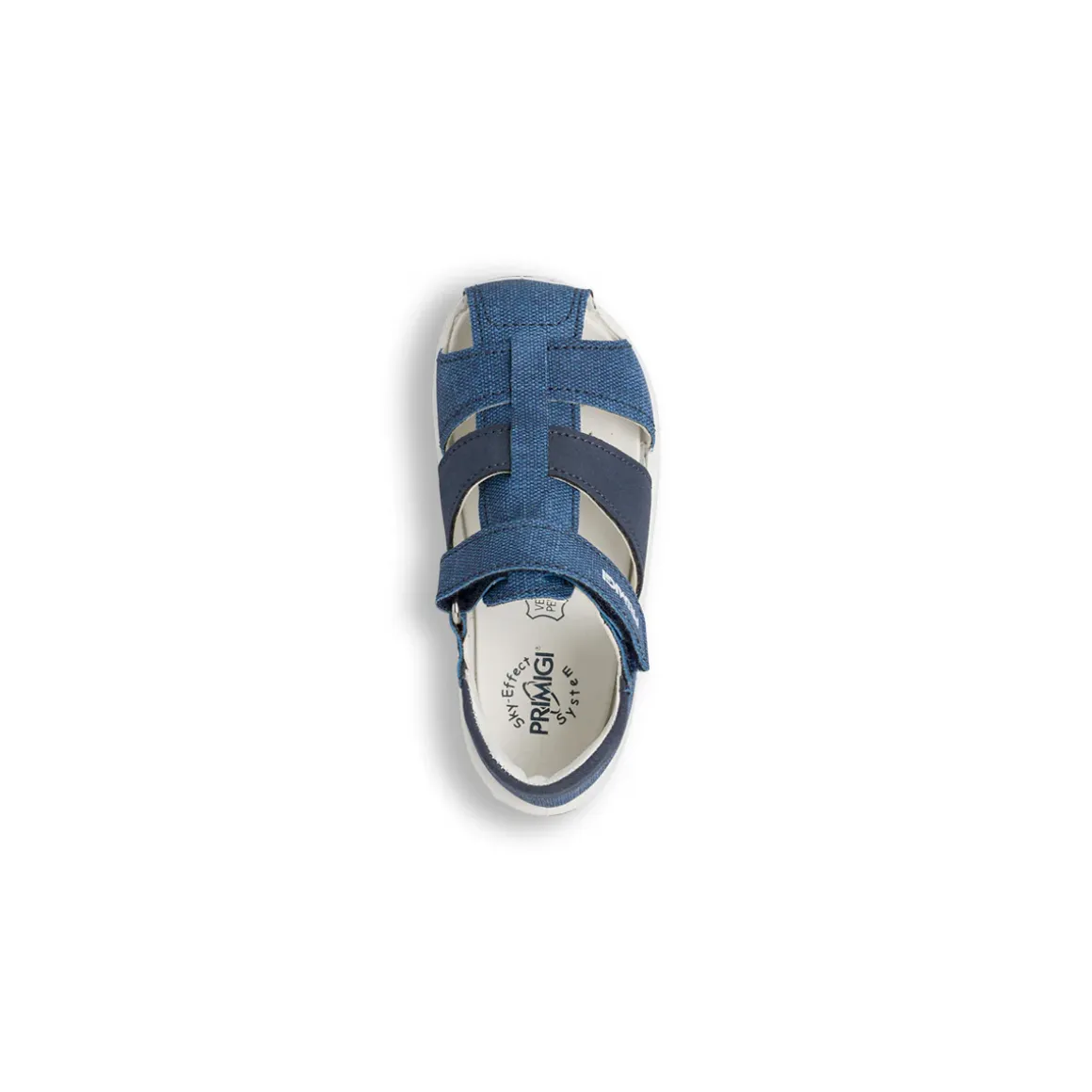 Sandali primi passi blu jeans da bambino Primigi Baby Sweet