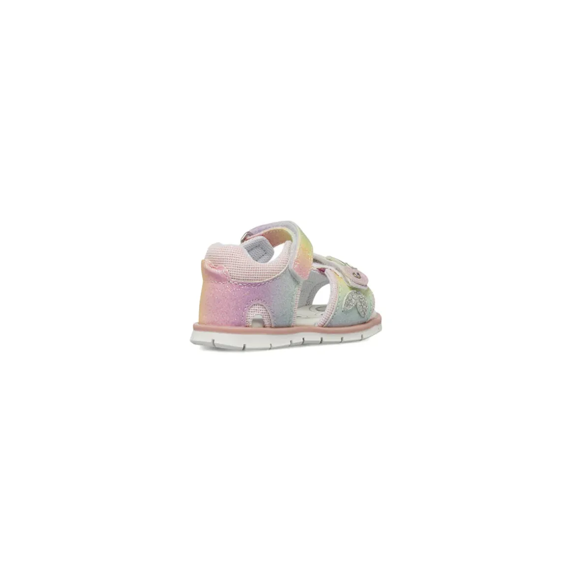 Sandali Primi passi da Bambina multicolore glitterati con fiori Chicco