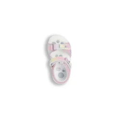 Sandali primi passi da Bambina multicolore con glitter Chicco