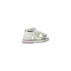Sandali primi passi da Bambina bianchi con glitter Le scarpe di Alice
