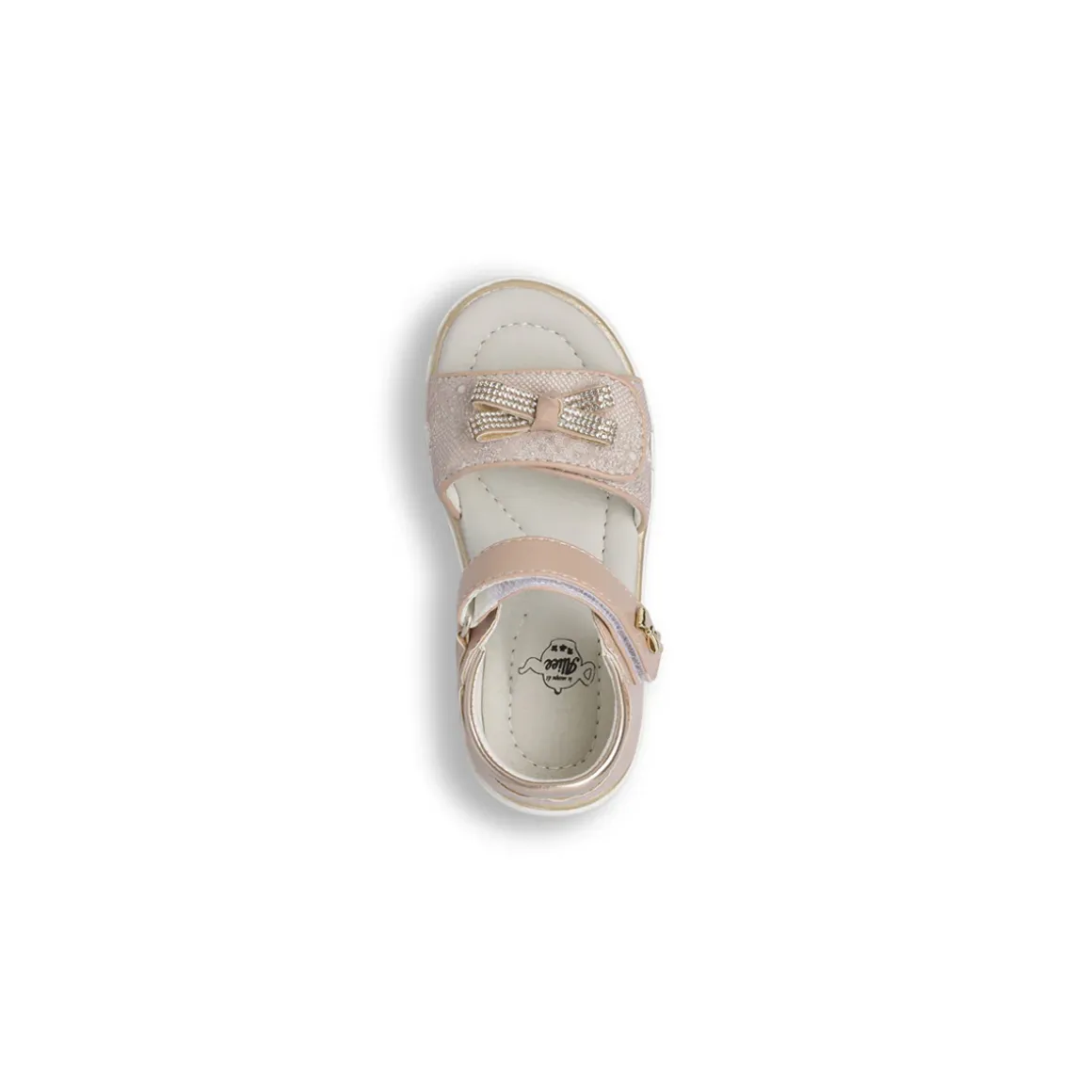 Sandali primi passi da Bambina color nude con pizzo Le scarpe di Alice