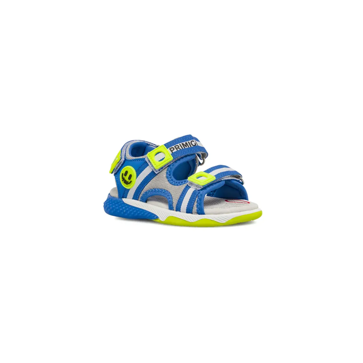 Sandali primi passi da Bambino blu e grigio con strappo Primigi