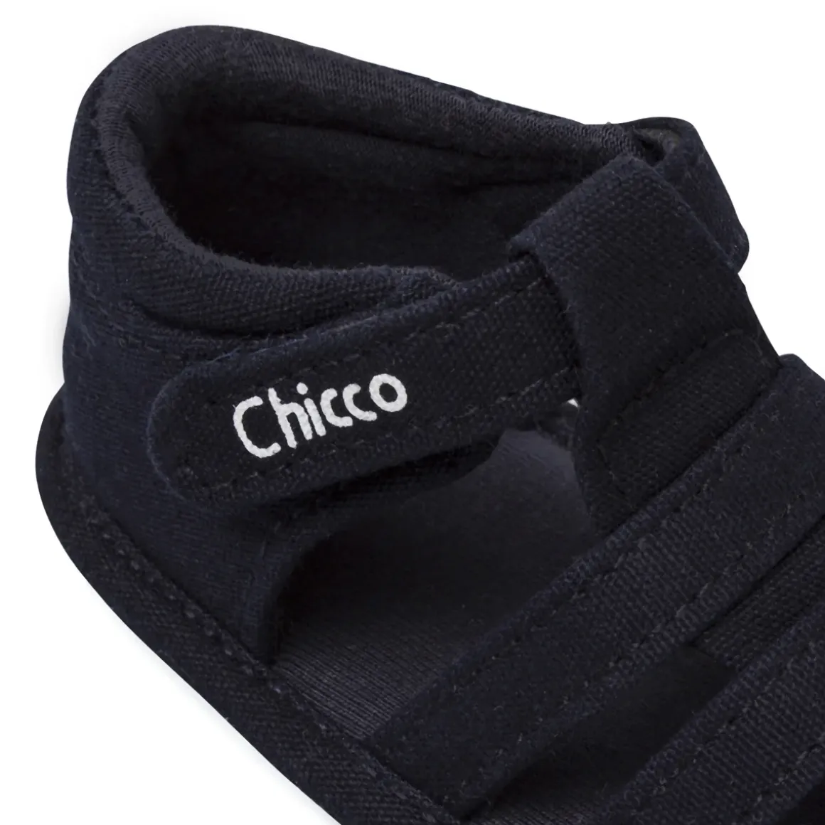 Sandali Primi Passi da Bambino Blu in tessuto Chicco