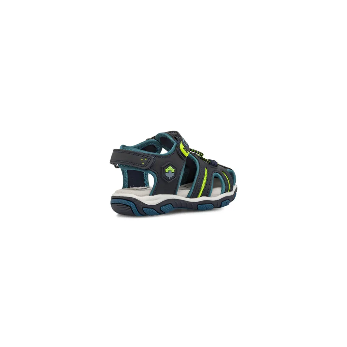 Sandali primi passi da Bambino blu con soletta in pelle Lumberjack