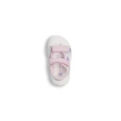 Sandali primi passi rosa da Bambina con inserto multicolor Lumberjack
