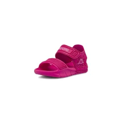 Sandali Rosa Bambina con cinturino e dettaglio logo Kappa