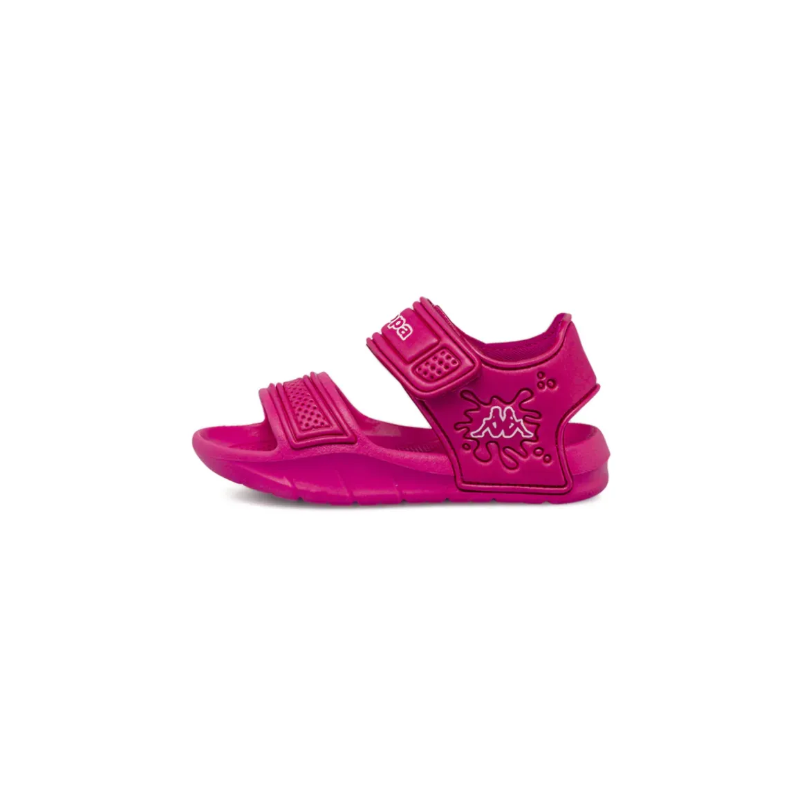 Sandali Rosa Bambina con cinturino e dettaglio logo Kappa