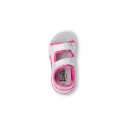 Sandali rosa con dettagli argento da Bambina e stampa Barbie