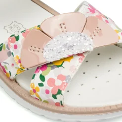 Sandali rosa con dettagli floreali da Ragazza con fiocco Primigi