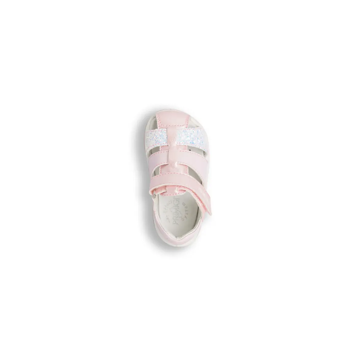 Sandali Rosa con dettaglio Glitter da Bambina Primi Passi Primigi